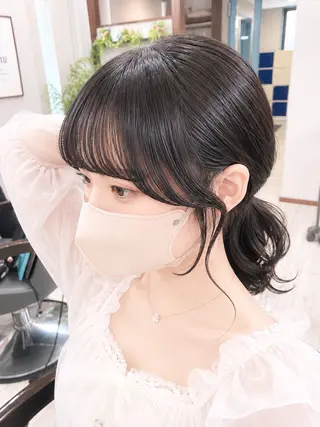 ミディアム カラー ＊横浜駅＊ 金子 誠也のヘアスタイル