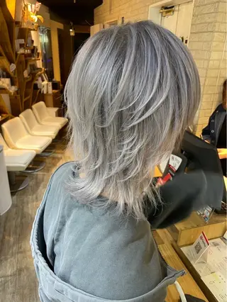 カラー メンズ セキ ユキ🦋のヘアスタイル