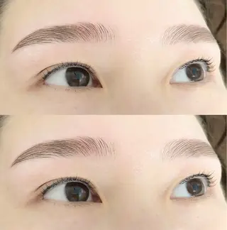 アイブロウ elu+ rinaのマツエク・マツパデザイン