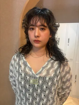 カラー ブリーチなしカラー/ パーマ/おとは🦖♡のヘアスタイル