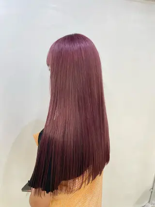 ロング カラー 🦄垢抜けボブ特化× 暖色カラー未来🦄のヘアスタイル