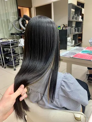 ロング 朝ラク縮毛矯正 kiryuのヘアスタイル