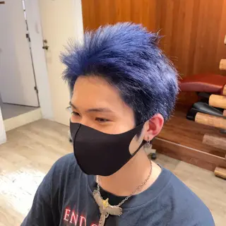 ショート カラー ゆう🫧 透明感/ハイトーンのヘアスタイル