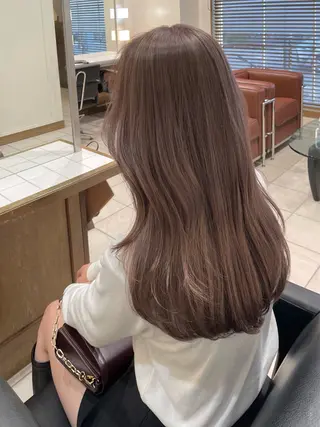ロング カラー 似合わせヘア🤎透明 感カラー🤎MIKAのヘアスタイル