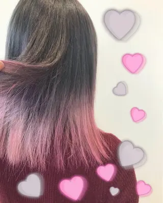 カラー EMANON新宿東口所属・新宿駅近♡個室 ♡関口三都季🌜のヘアスタイル