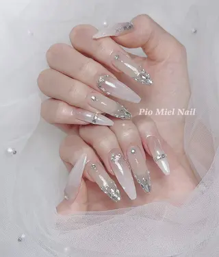 ネイル HANA 長さだしのネイルデザイン