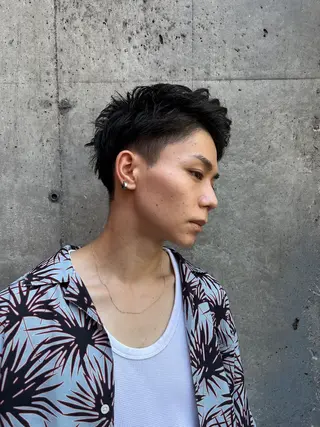 メンズ 新宿メンズヘア No.1店長松澤のヘアスタイル