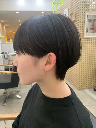 ショート 原田 穂真のヘアスタイル