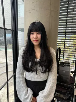 ロング カラー 艶髪/ロングモデル 募集🫧terukaのヘアスタイル