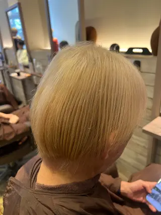 カラー メンズ HAIR＆MAKE EARTH  戸塚店所属・透明感デザインカラー /髙橋/白髪ぼかし可のヘアスタイル