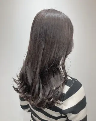 セミロング 池田 恵子のヘアスタイル