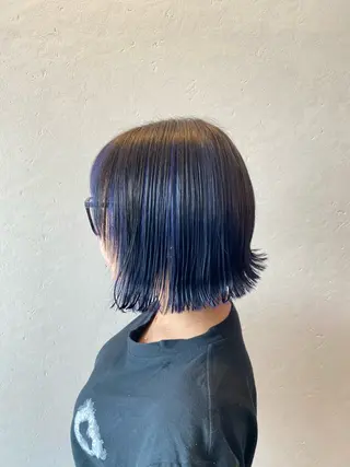 ショート カラー 希優🌺ソムリエ /ブリーチ/カットのヘアスタイル