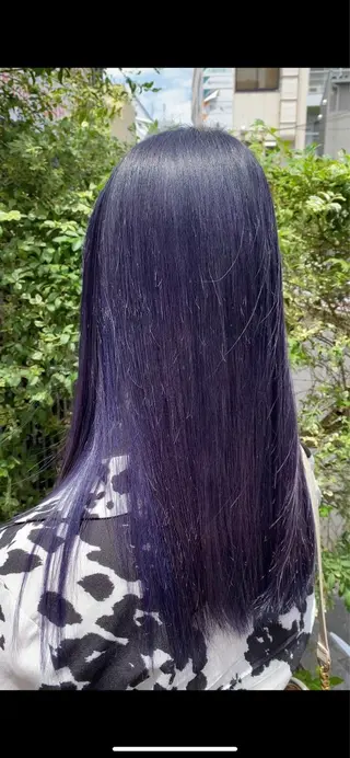 ロング 十条/カラー 「yuya」のヘアスタイル