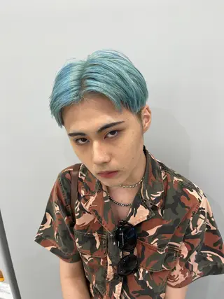カラー ハイトーン職人 ♡中島凱人のヘアスタイル