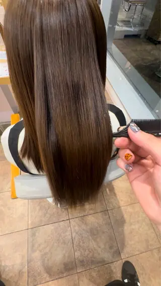 ミディアム heel SENGAWAのヘアスタイル