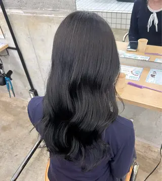 ロング 💙ハイトーン/韓国 style あかねのヘアスタイル