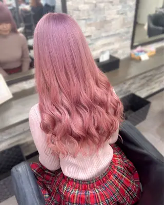 ロング カラー ハイトーンエクステ 🎩カズキ🎩のヘアスタイル