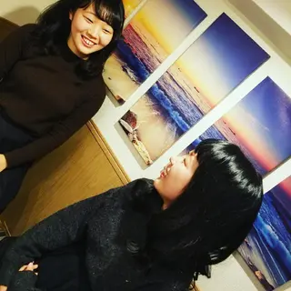 セミロング spa hair  ark 富井直美のヘアスタイル