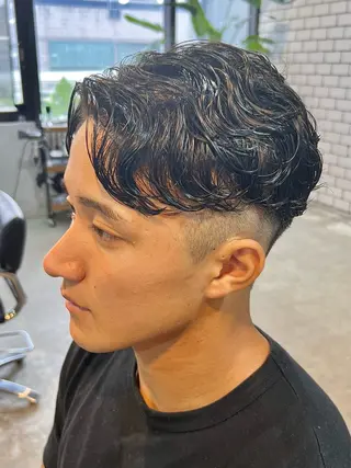 ショート パーマ メンズ メンズパーマ職人 加藤 弘貴のヘアスタイル