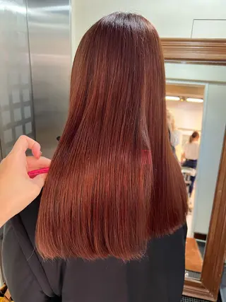 ロング 艶髪カラー️🫧 髪質改善特化👒莉子のヘアスタイル