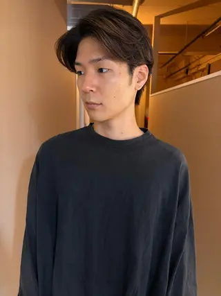 ミディアム パーマ メンズ 💈メンズパーマ& カット💈小林真也のヘアスタイル