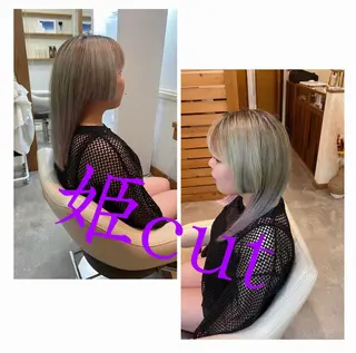 ミディアム 寺本 琴美のヘアスタイル