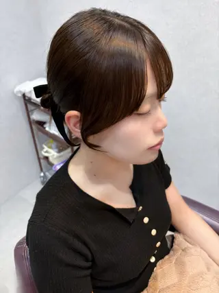 セミロング 透明感/チョコカラー 💍TAMA💍のヘアスタイル