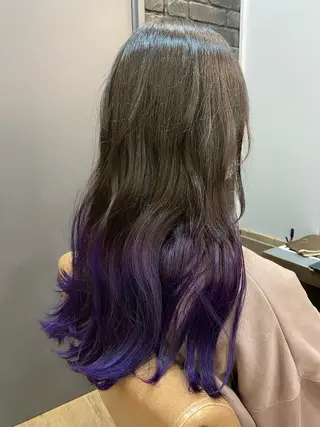 ロング カラー 特殊カラー特化 ✂️SHIAN フジのヘアスタイル