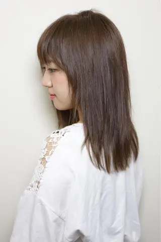 ショート ミディアム セミロング ロング カラー タジマ ヤスヒサのヘアスタイル