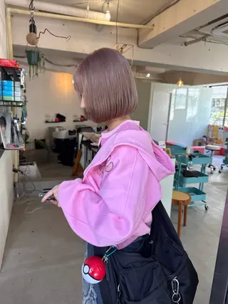 ショート カラー pino.【ピノ】所属・pino代表ナガタ ユースケ/荻窪美容室のヘアスタイル