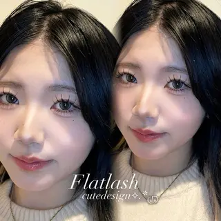 マツエク・マツパ Mell Yuuna ♡パリエク /束感のマツエク・マツパデザイン