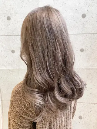 セミロング カラー インナーエクステ渋谷 🦋KAJIのヘアスタイル