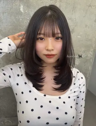 ミディアム Natsuho🎀 カットモデル募集中のヘアスタイル