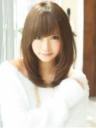 セミロング カラー ディレクター Masakiのヘアスタイル