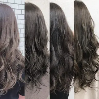 セミロング カラー 店長　濱口 花菜　美髪整形のヘアスタイル