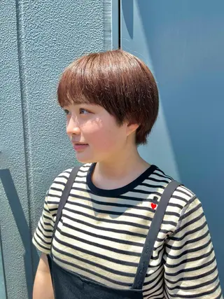 ショート カラー メンズ haruka 🩶のヘアスタイル