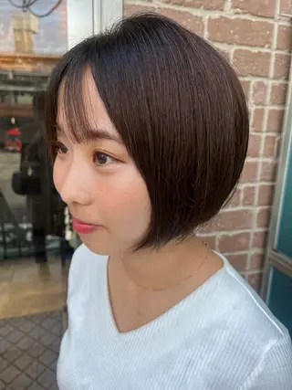 ショート カラー 久木原 ゆりのヘアスタイル