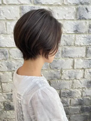 ショート くせ毛×ショート 上岡勇祐のヘアスタイル