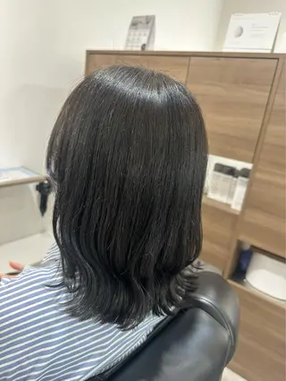 セミロング Yumi/艶髪/ 透明感カラー🤍のヘアスタイル