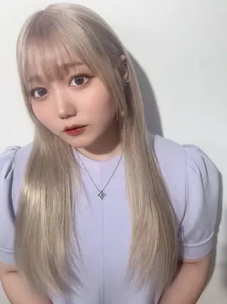 ロング カラー ヘアアレンジ 【代表】 たき〜のヘアスタイル