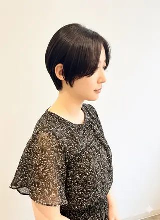 ショート カラー Realme  京都四条烏丸ドゥエby  yk所属・脱・パサつき髪/小塚 美容室難民の方はぜひのヘアスタイル