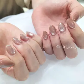 ネイル 新宿代々木/ちゅるん キレイめ/miriのネイルデザイン