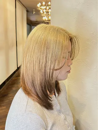 ロング カラー ヘアアレンジ 🌿Rina 🌙当日予約OK🌙のヘアスタイル