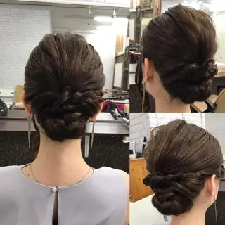 セミロング ヘアアレンジ 大賀 海夕の眉毛・アイブロウイメージ