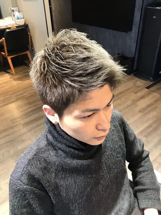 ショート メンズ 鹿児島 TSUBASAのヘアスタイル
