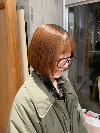 ショート chisato☁️ カットカラーモデルのヘアスタイル