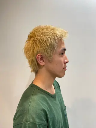 ショート カラー メンズ 🔥メンズ特化🔥 ハイトーン/RUKIのヘアスタイル