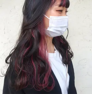 ミディアム カラー 透明感韓国ヘア♡ みつきのヘアスタイル