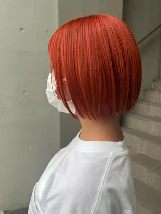 ショート ☀️ハイトーンボブ ☀️石川 海斗のヘアスタイル