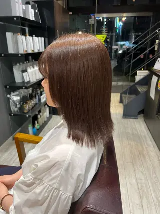 カラー ayumi / 郡山/暖色カラーのヘアスタイル